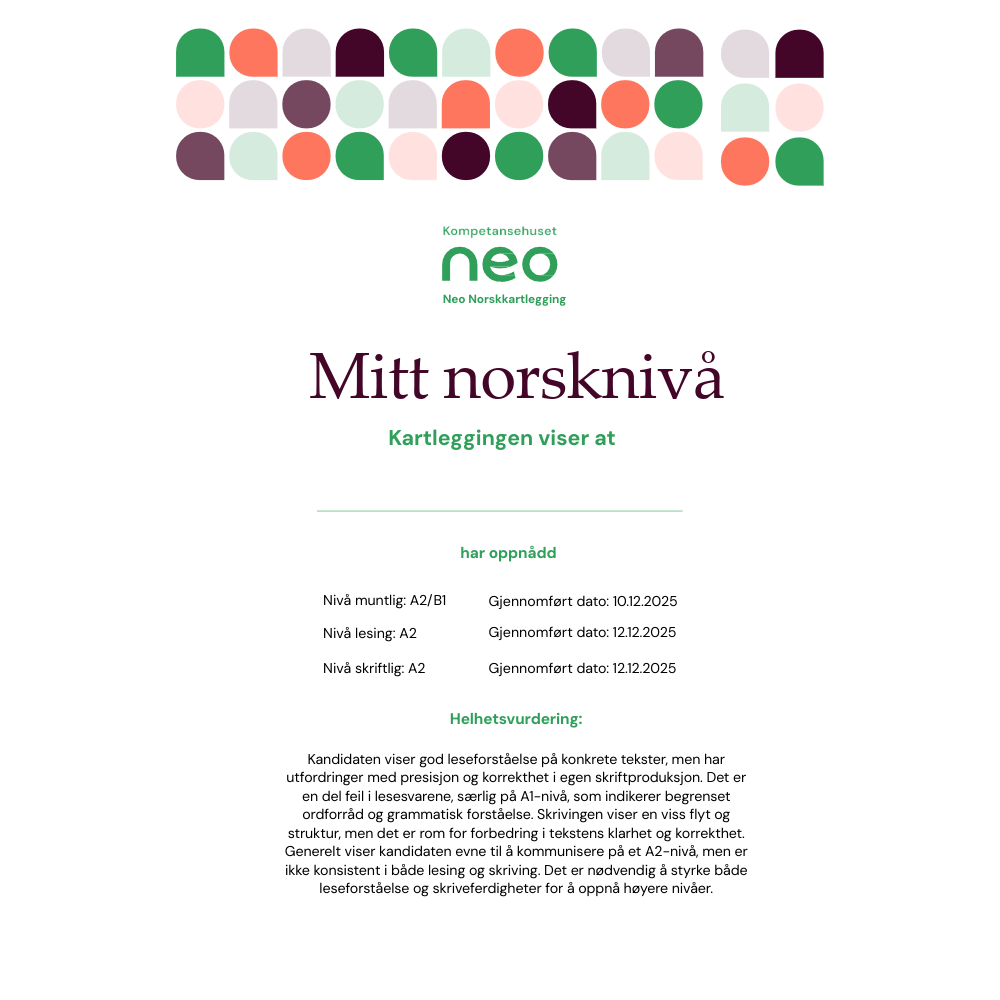 Neo Norskkartlegging